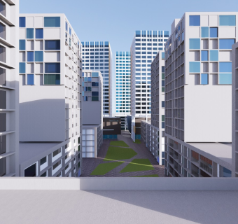 现代商业高层城市综合体高层办公